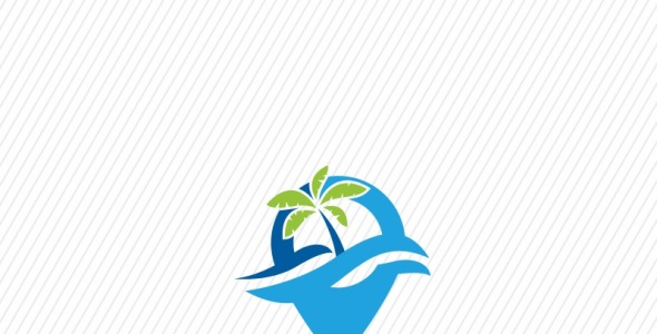 Шаблон логотипа на тему графика