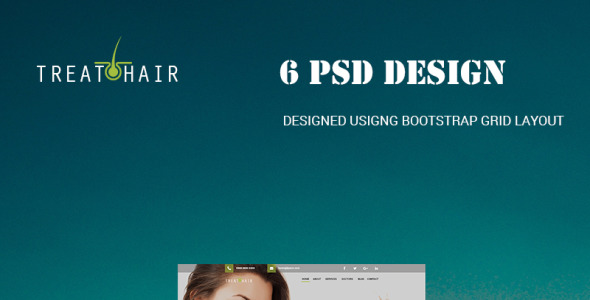 PSD шаблон на тему графика