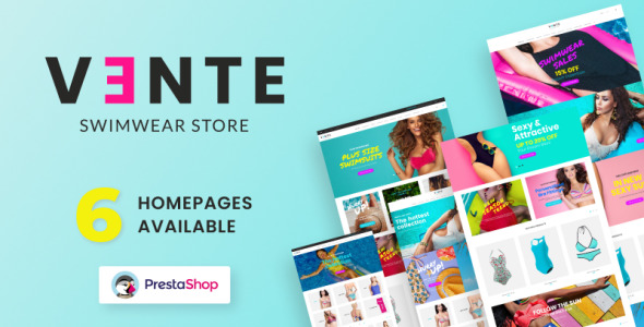 swimwear store clean bootstrap ecommerce prestashop theme