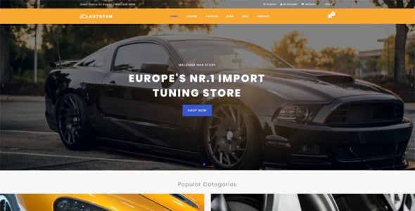 автомобили и мотоциклы чистая тема shopify