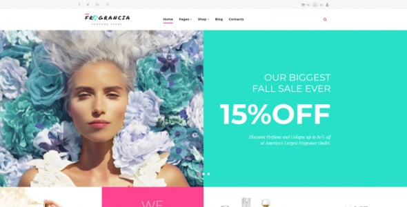 парфюмерный магазин motocms шаблон электронной коммерции