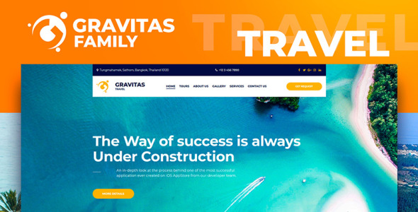 шаблон travel moto cms 3