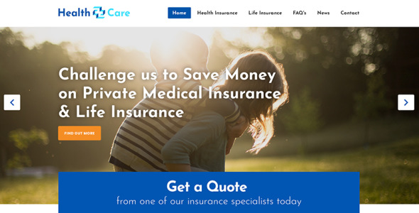 Адаптивный PSD шаблон на тему графика