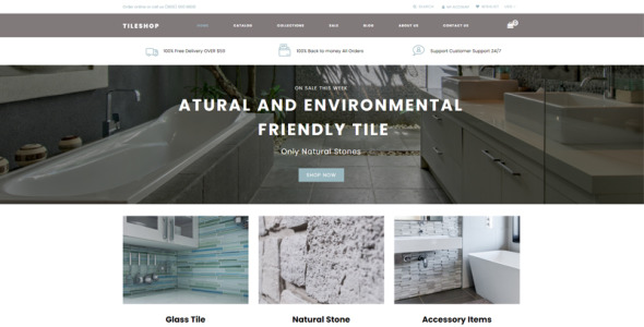 интерьер и мебель чистая тема shopify