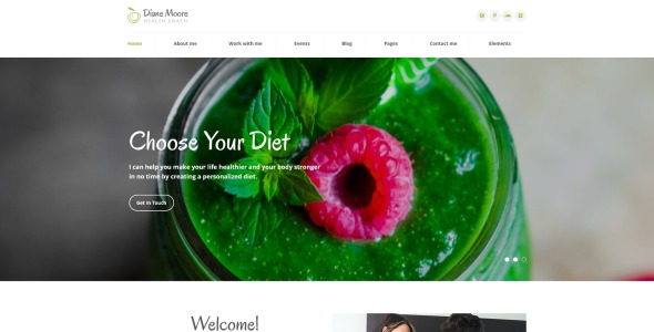 используйте чистый html шаблон сайта
