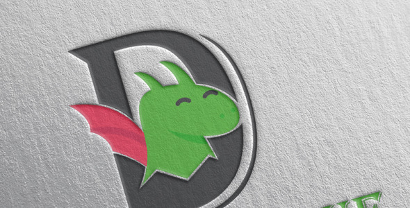 Шаблон логотипа на тему графика