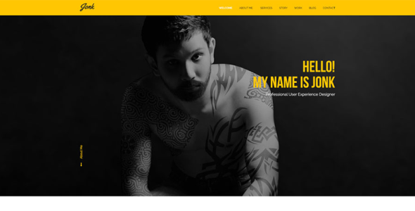 PSD шаблон на тему веб-дизайн