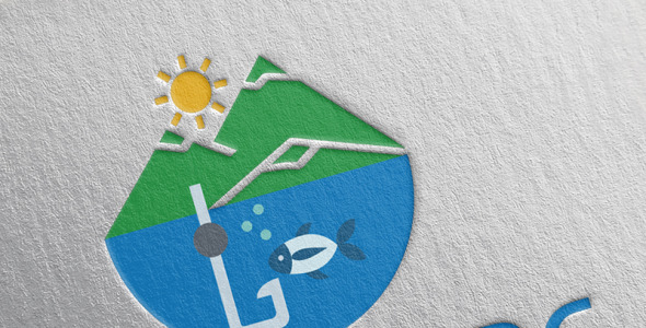 Адаптивный Шаблон логотипа на тему графика