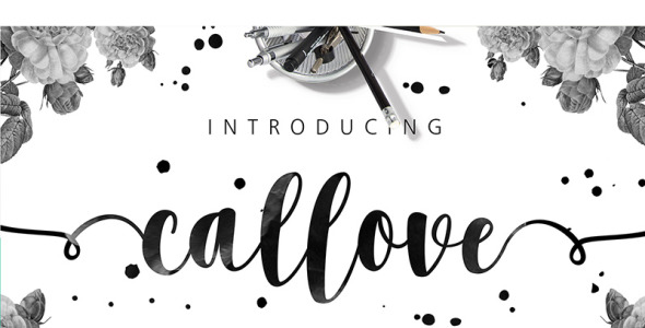 Шрифт на тему графика