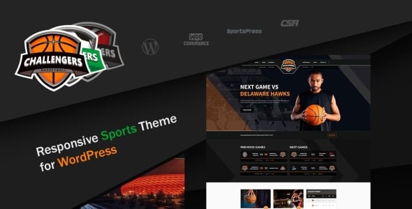 спортивные клубы wordpress тема