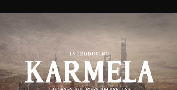 Шрифт на тему графика