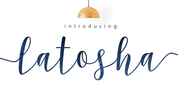 Шрифт на тему графика