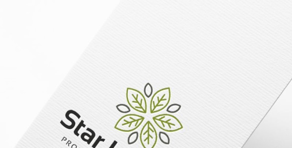 Шаблон логотипа на тему графика