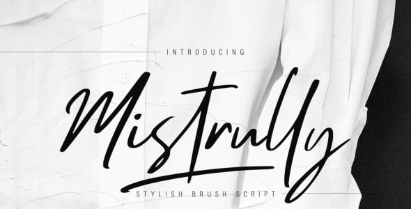 Шрифт на тему графика