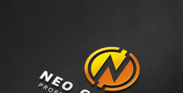 Шаблон логотипа на тему графика