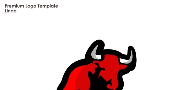 Шаблон логотипа на тему графика