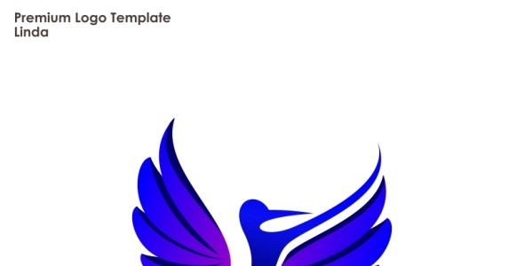 Шаблон логотипа на тему графика