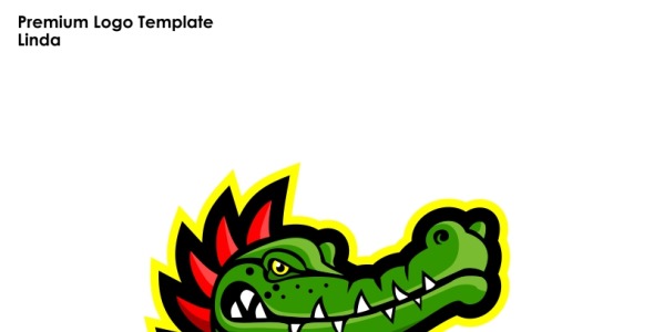 Шаблон логотипа на тему графика