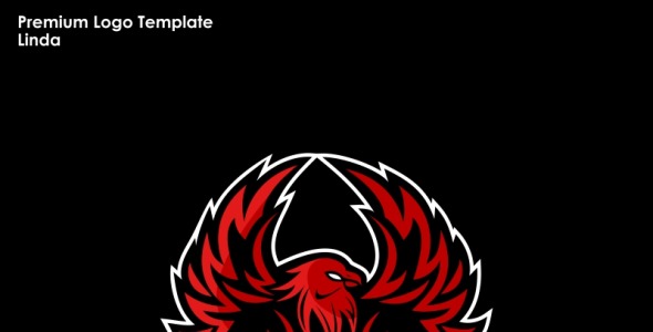 Шаблон логотипа на тему графика