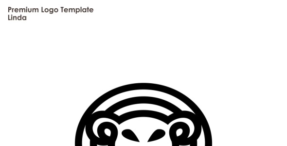 Шаблон логотипа на тему графика