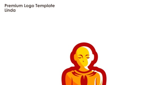 Шаблон логотипа на тему графика