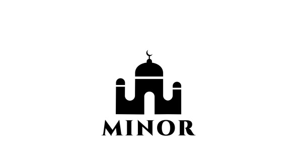 Шаблон логотипа на тему графика