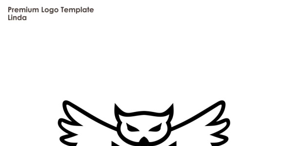 Шаблон логотипа на тему графика