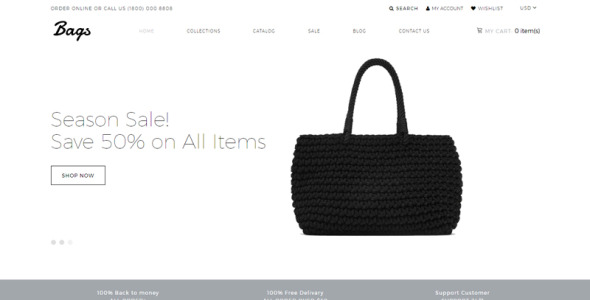 модный магазин clean shopify тема