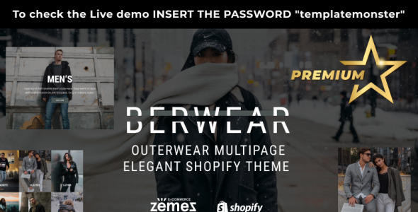 модная многостраничная элегантная тема shopify