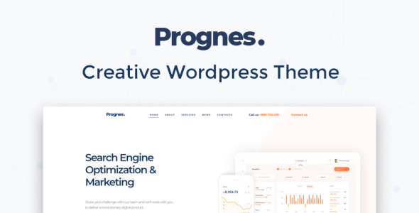 консультационная многоцелевая чистая тема wordpress elementor
