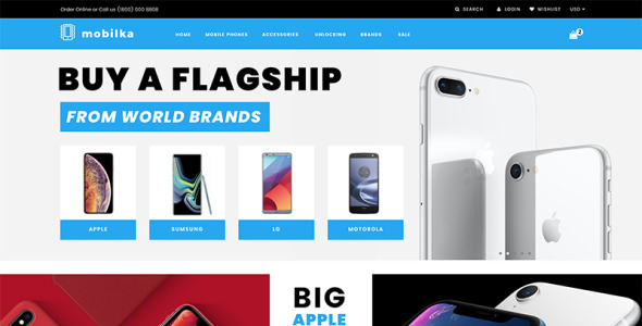 тема мобильного магазина clean shopify