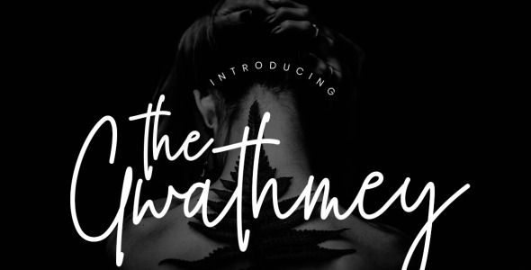 Шрифт на тему графика