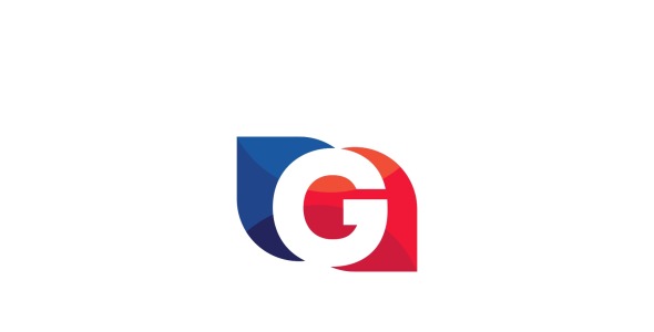 Шаблон логотипа на тему графика