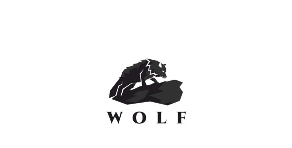 Шаблон логотипа на тему графика