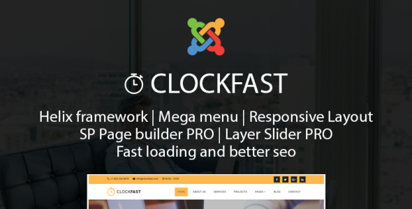 многоцелевой адаптивный шаблон joomla