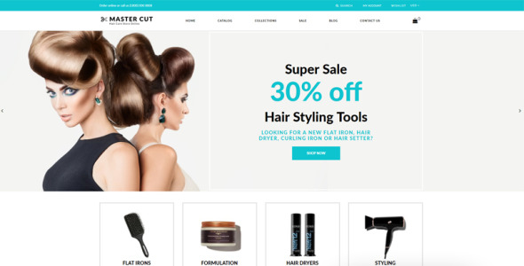 тема beauty clean shopify