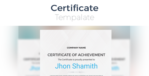 Шаблон сертификата на тему графика