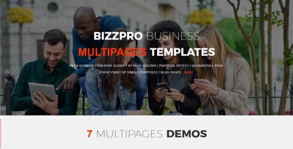 многостраничный шаблон business joomla