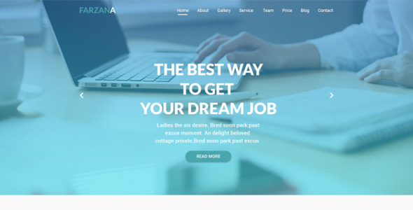 PSD шаблон на тему графика