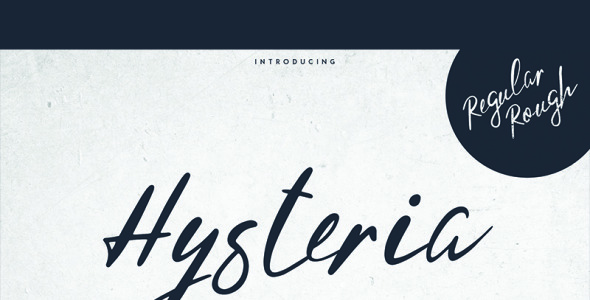 Шрифт на тему графика