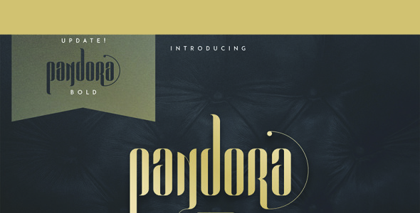 Шрифт на тему графика