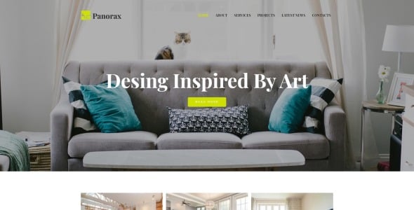 дизайн интерьера многофункциональная современная тема wordpress elementor