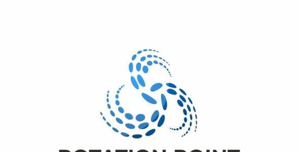 Шаблон логотипа на тему графика