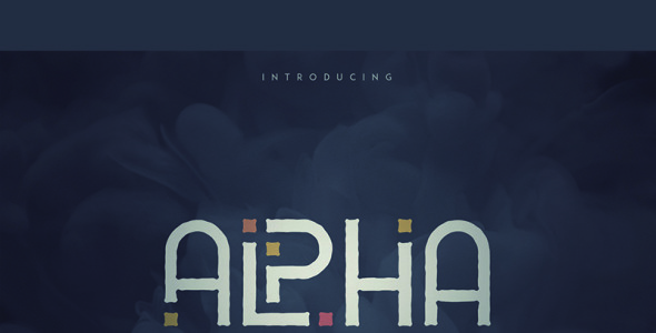 Шрифт на тему графика