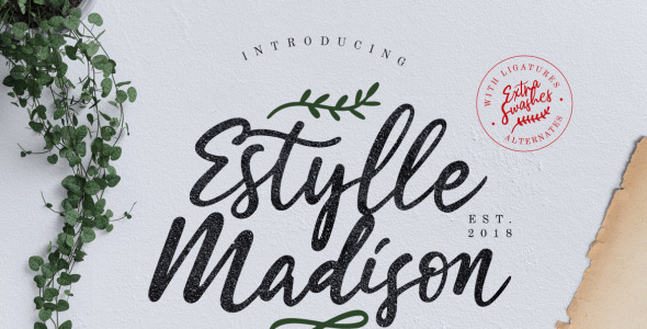 Шрифт на тему графика