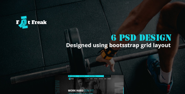 PSD шаблон на тему графика