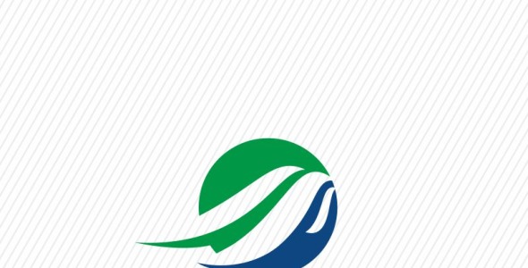 Шаблон логотипа на тему графика