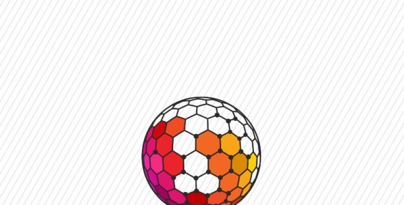 Шаблон логотипа на тему графика