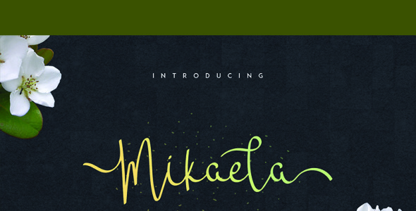 Шрифт на тему графика