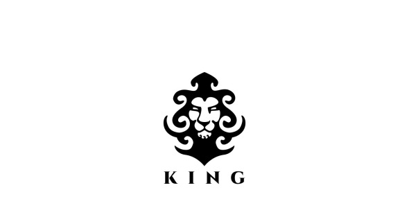 Шаблон логотипа на тему графика